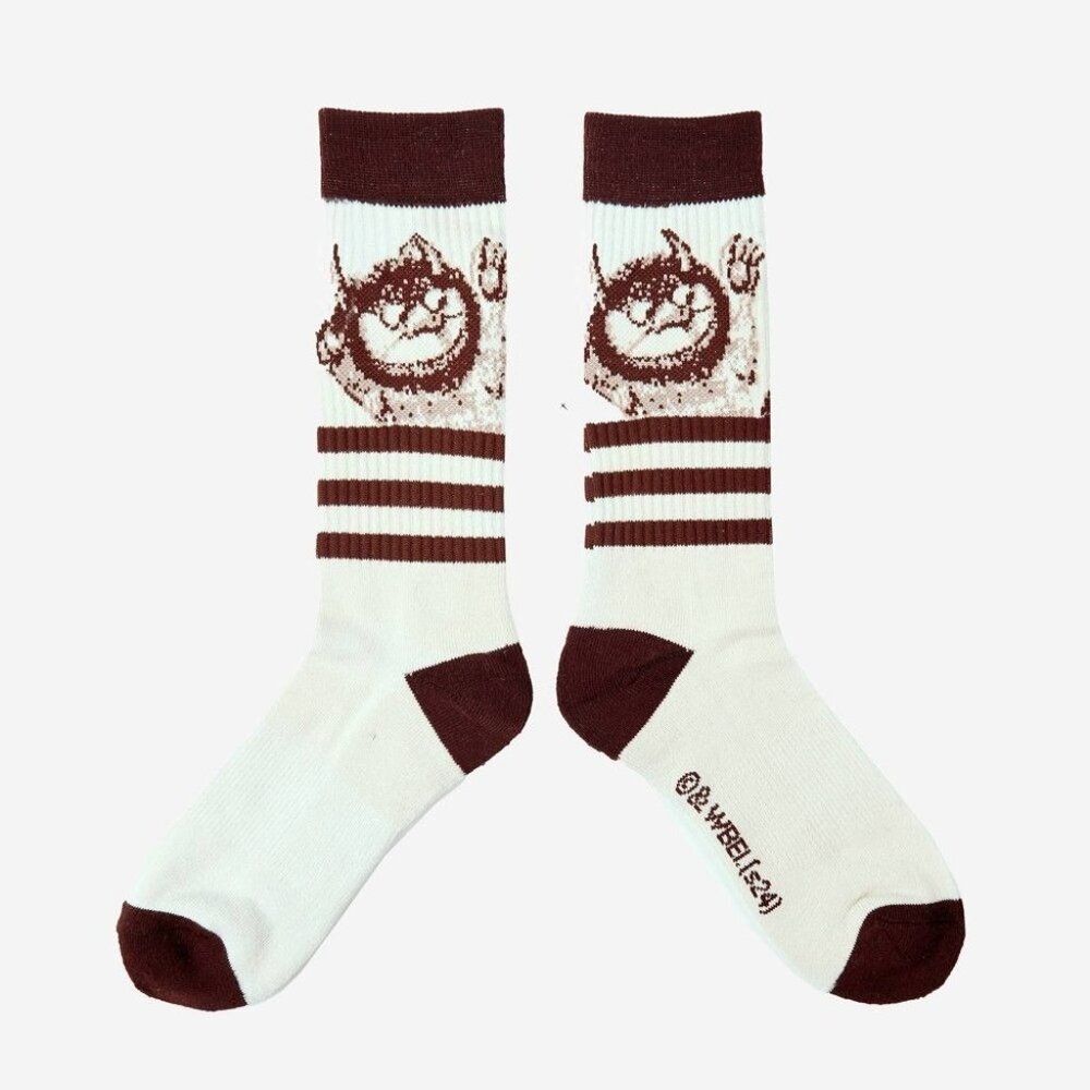 NWT Where the Wild Things Are Athletic Crew Socks - OSFM